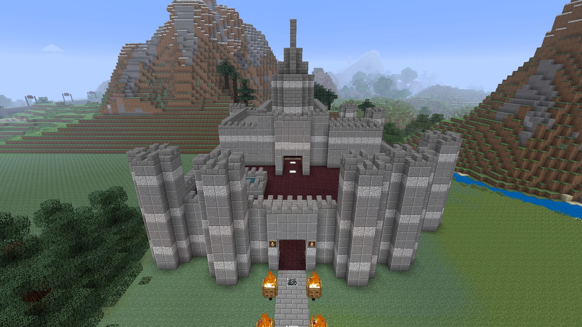 177ラダトームの城を建築開始 内装編 マインクラフト クロップ マイクラ生活